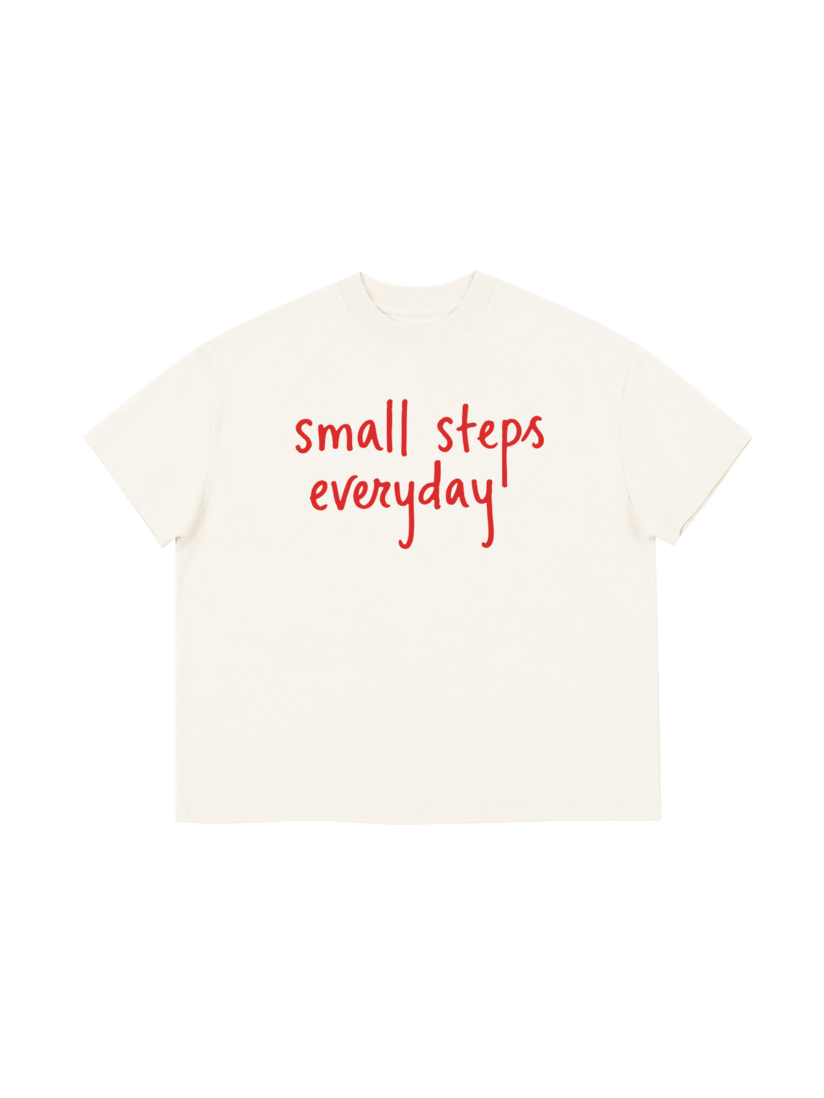 Áo Thun Boxy Small Step Everyday