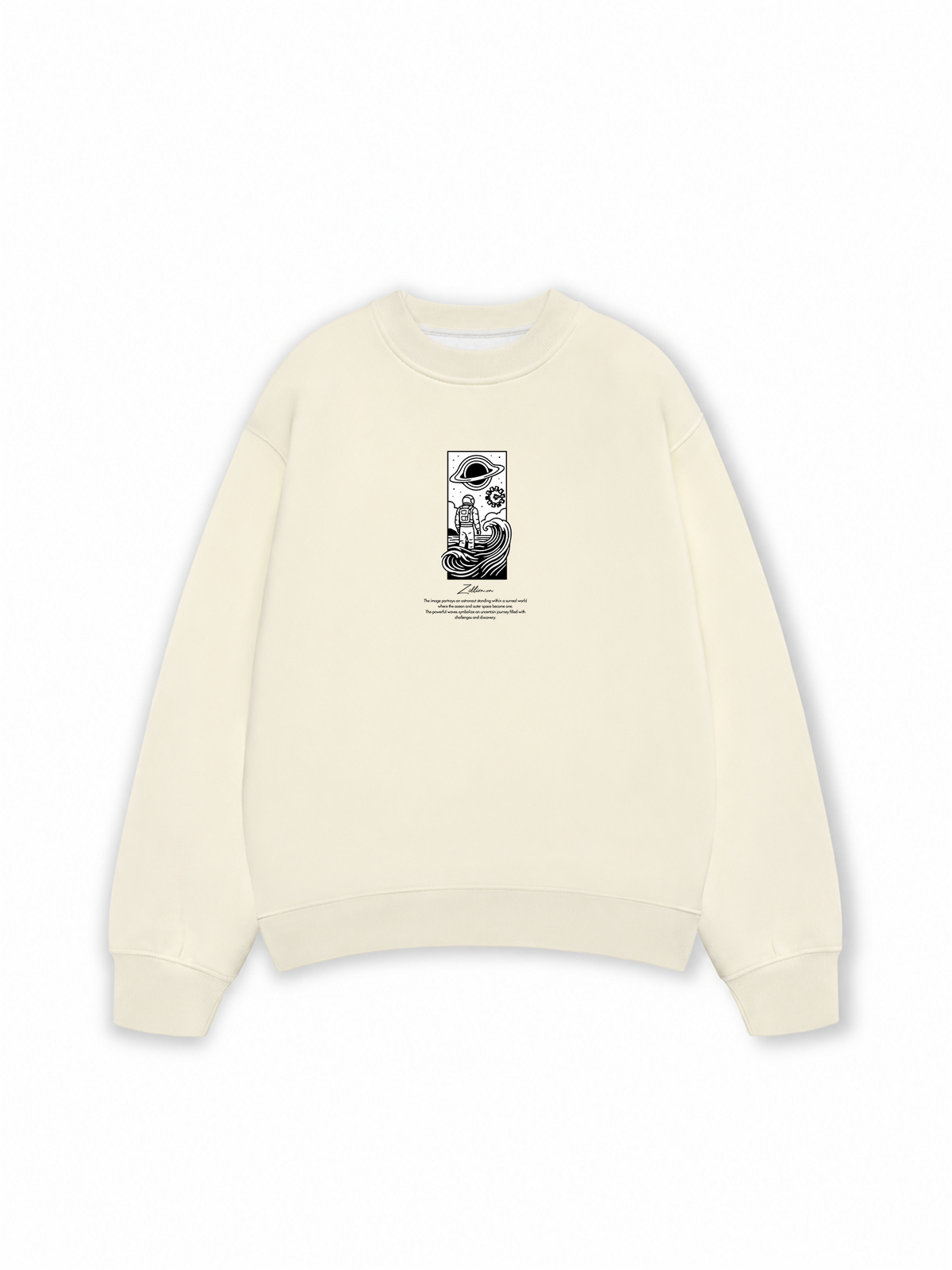 Áo Sweater Nỉ Hai Da Star