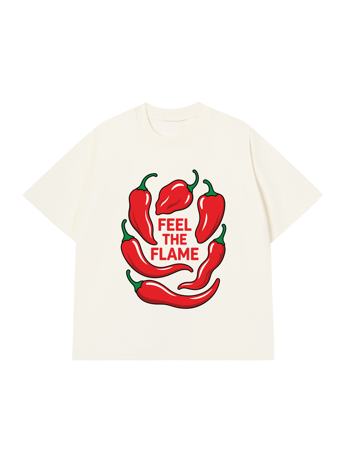Áo Thun Relaxed Fit Feel The Flame