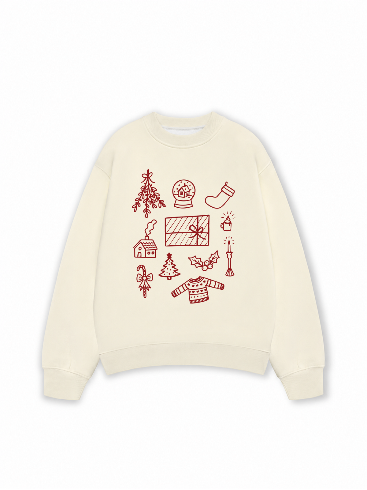 Áo Sweater Nỉ Hai Da Merry Things