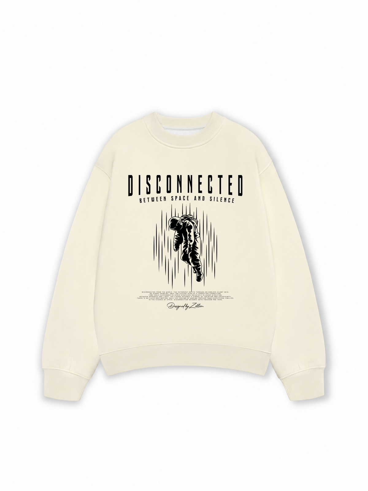 Áo Sweater Nỉ Hai Da Disconected