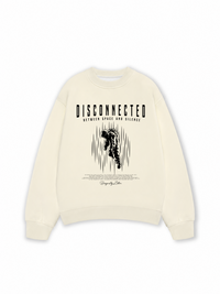 Áo Sweater Nỉ Hai Da Disconected