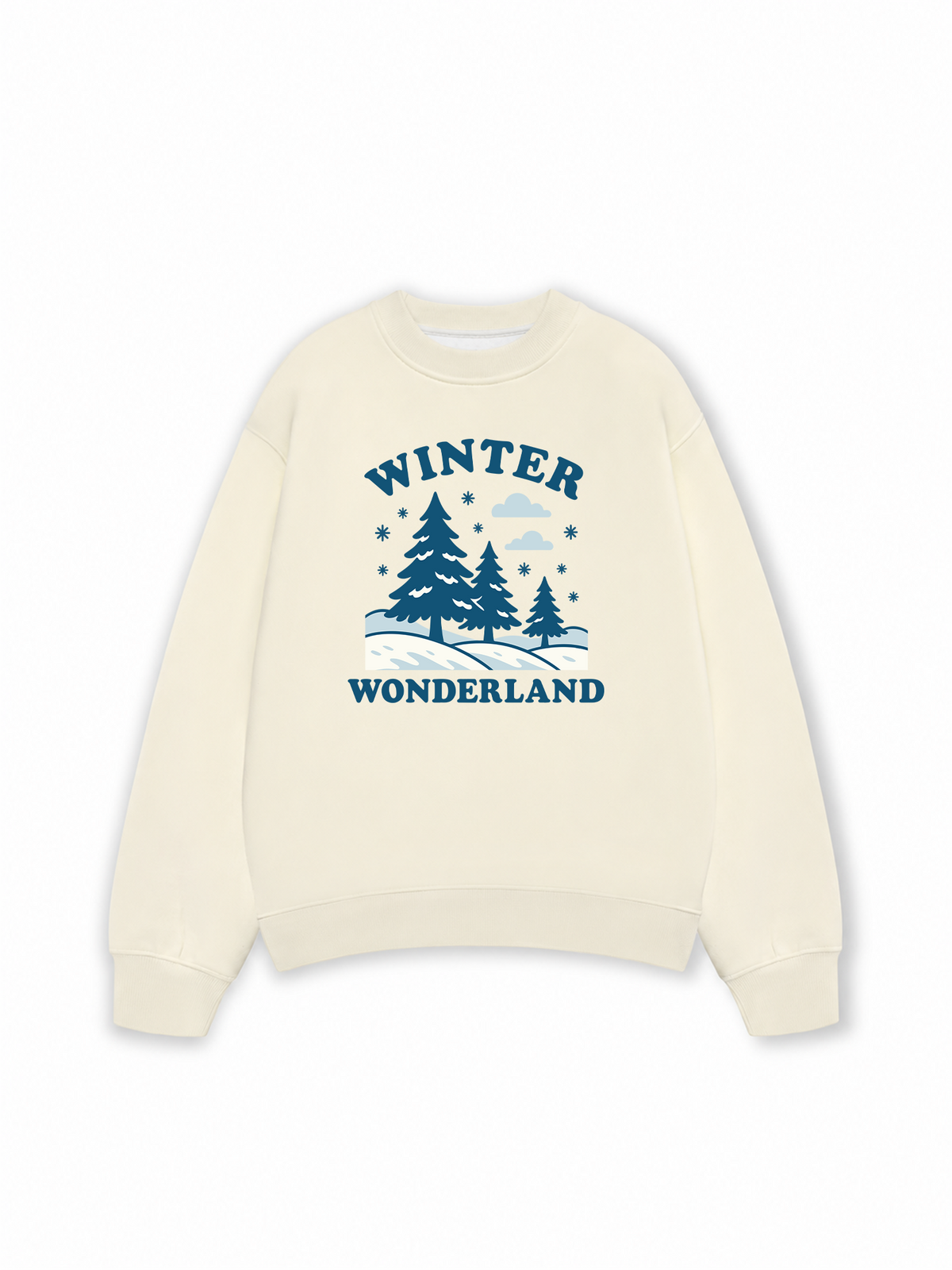Áo Sweater Nỉ Hai Da Winter