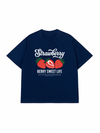 Áo Thun Relaxed Fit BERRY SWEET LIFE