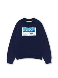 Áo Sweater Nỉ Hai Da Frozen Passage