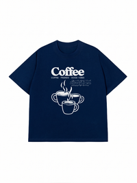 Áo Thun Relaxed Fit Coffee