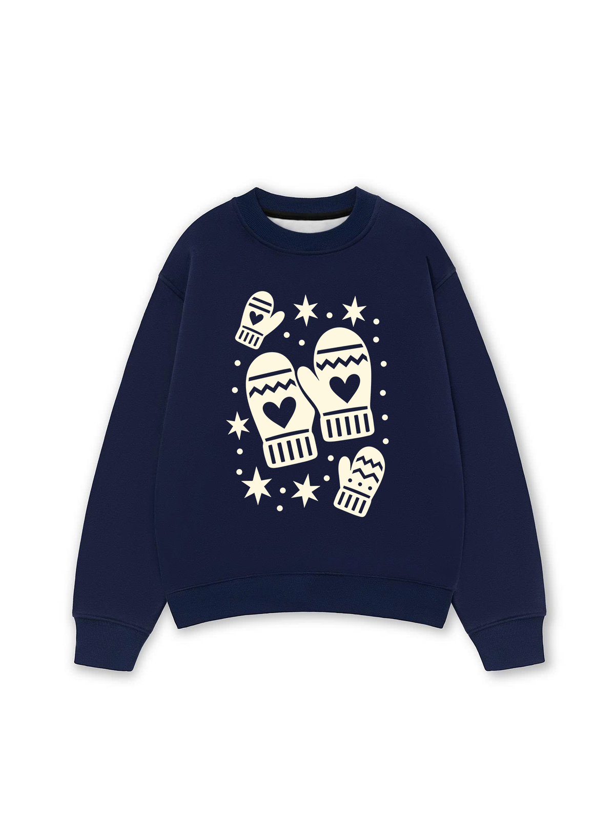 Áo Sweater Nỉ Hai Da Cozy Hands