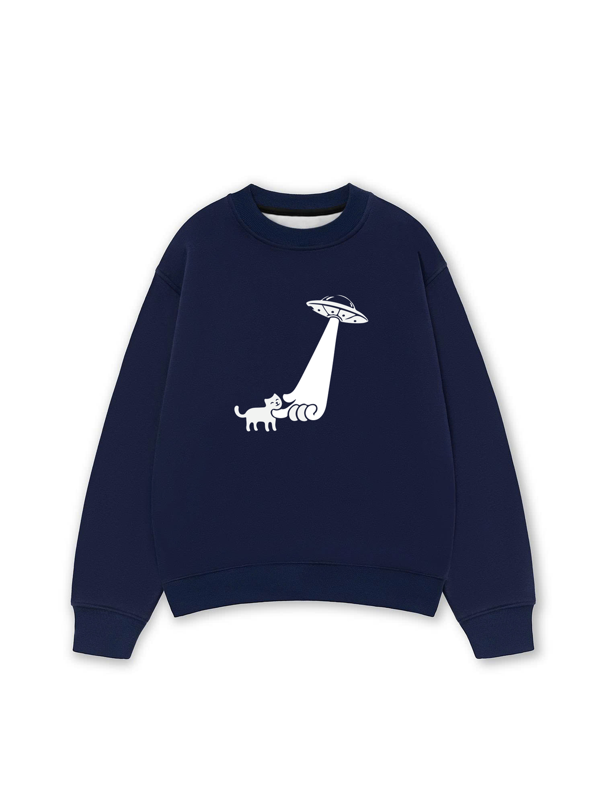 Áo Sweater Nỉ Hai Da Ufo cute