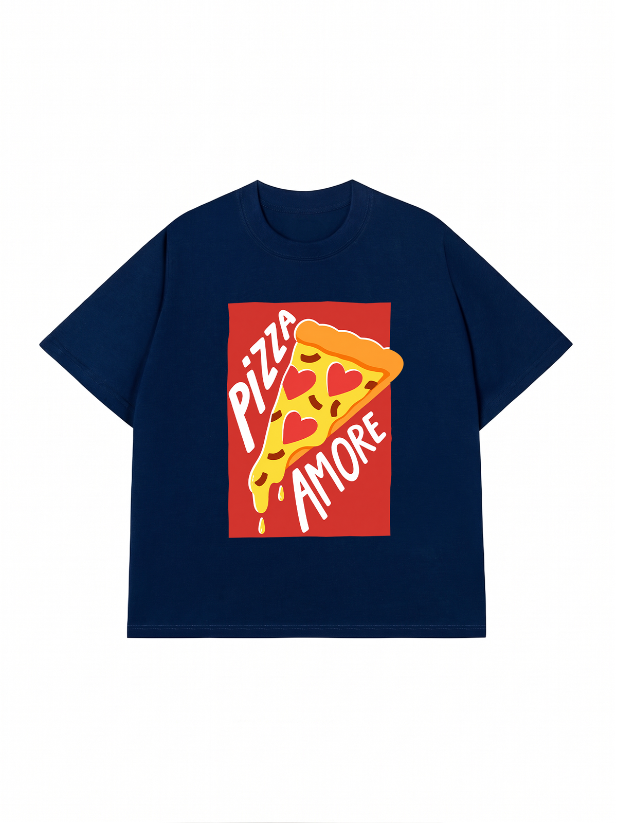 Áo Thun Relaxed Fit Pizza Amore