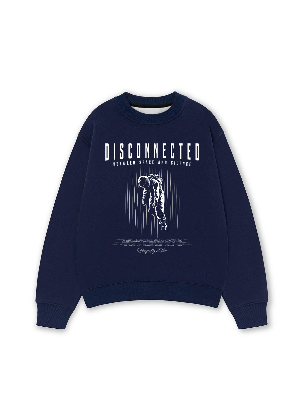 Áo Sweater Nỉ Hai Da Disconected