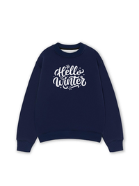 Áo Sweater Nỉ Hai Da Hello Cool