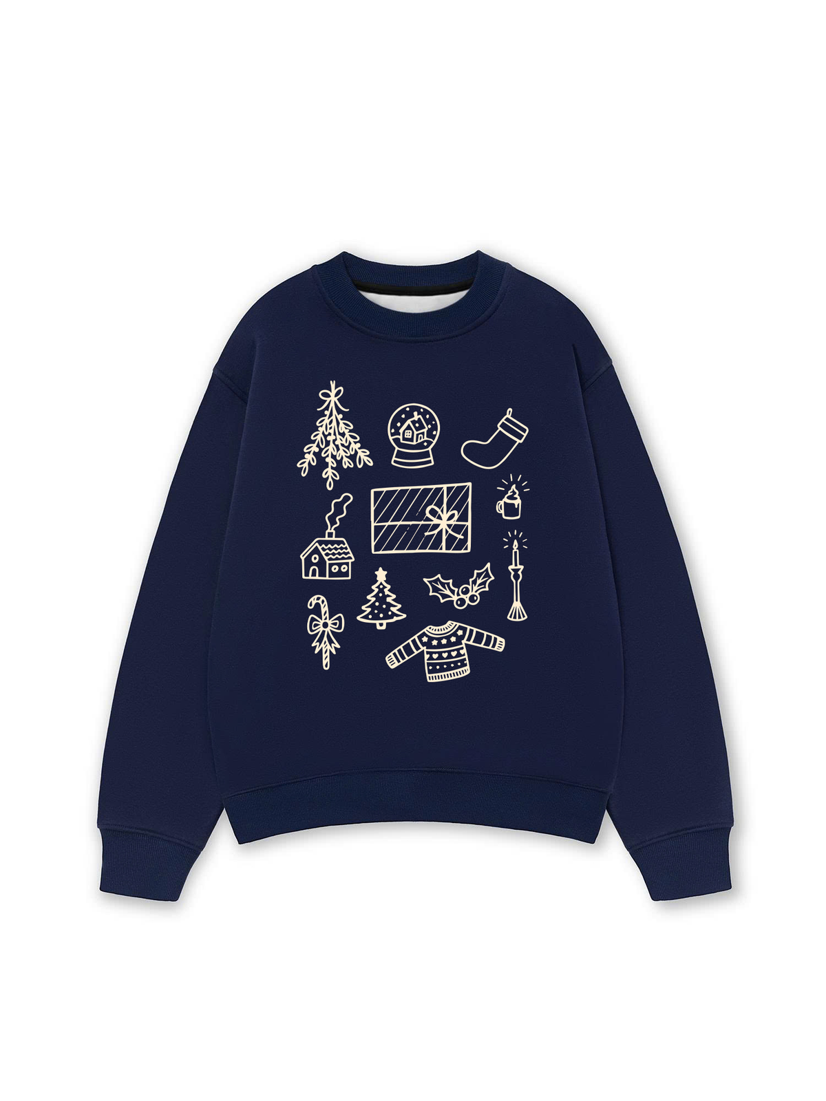 Áo Sweater Nỉ Hai Da Merry Things
