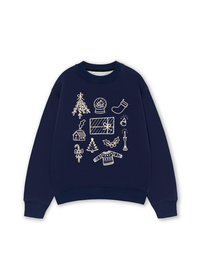 Áo Sweater Nỉ Hai Da Merry Things