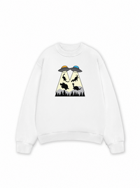 Áo Sweater Nỉ Hai Da DINO ABDUCTION