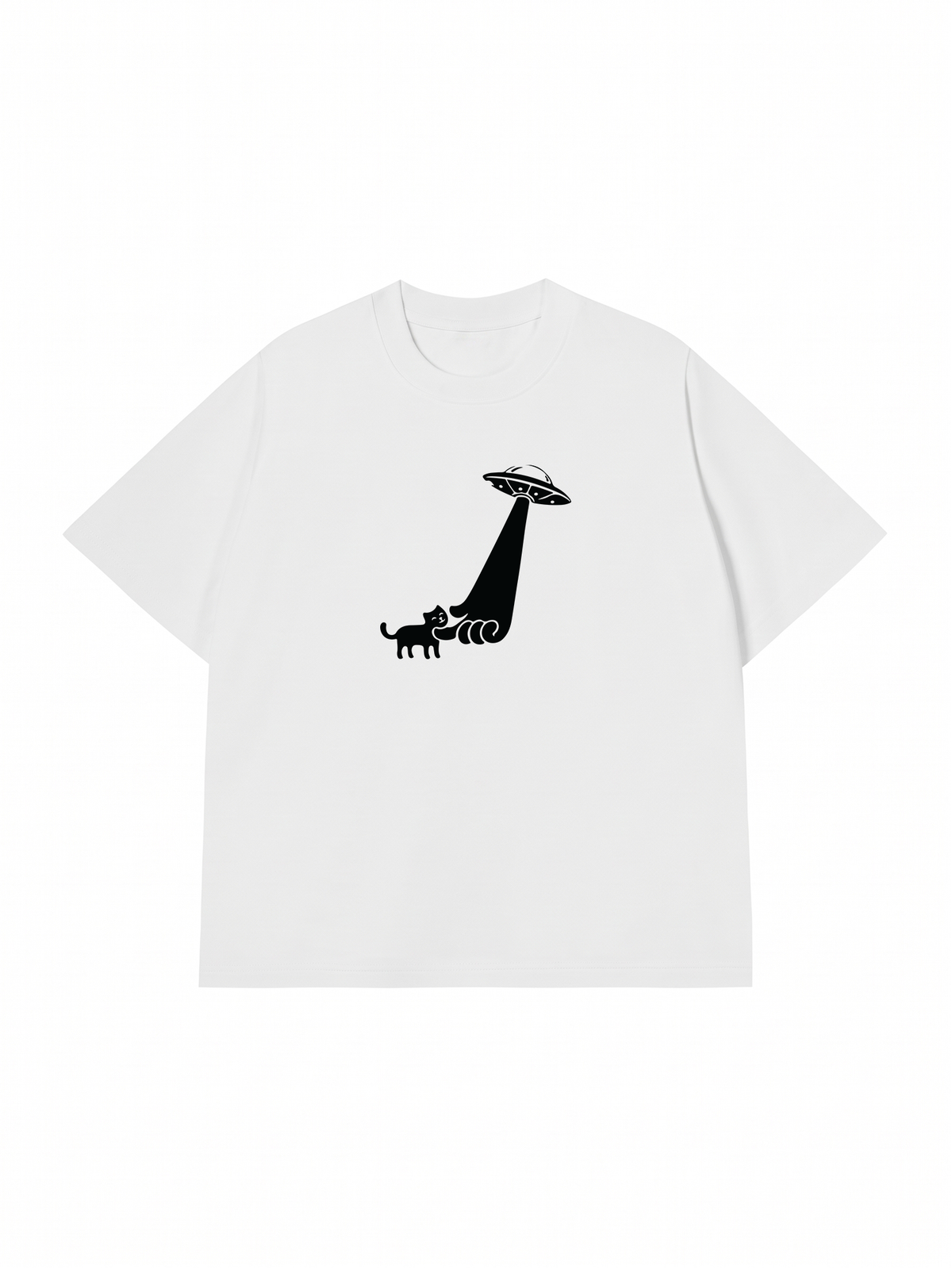 Áo Thun Relaxed Fit Ufo cute