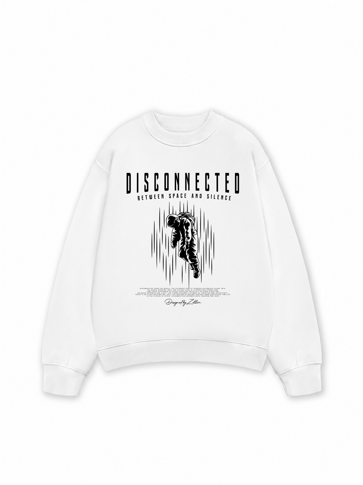 Áo Sweater Nỉ Hai Da Disconected