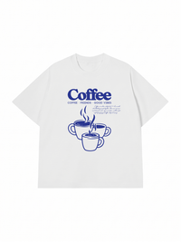 Áo Thun Relaxed Fit Coffee