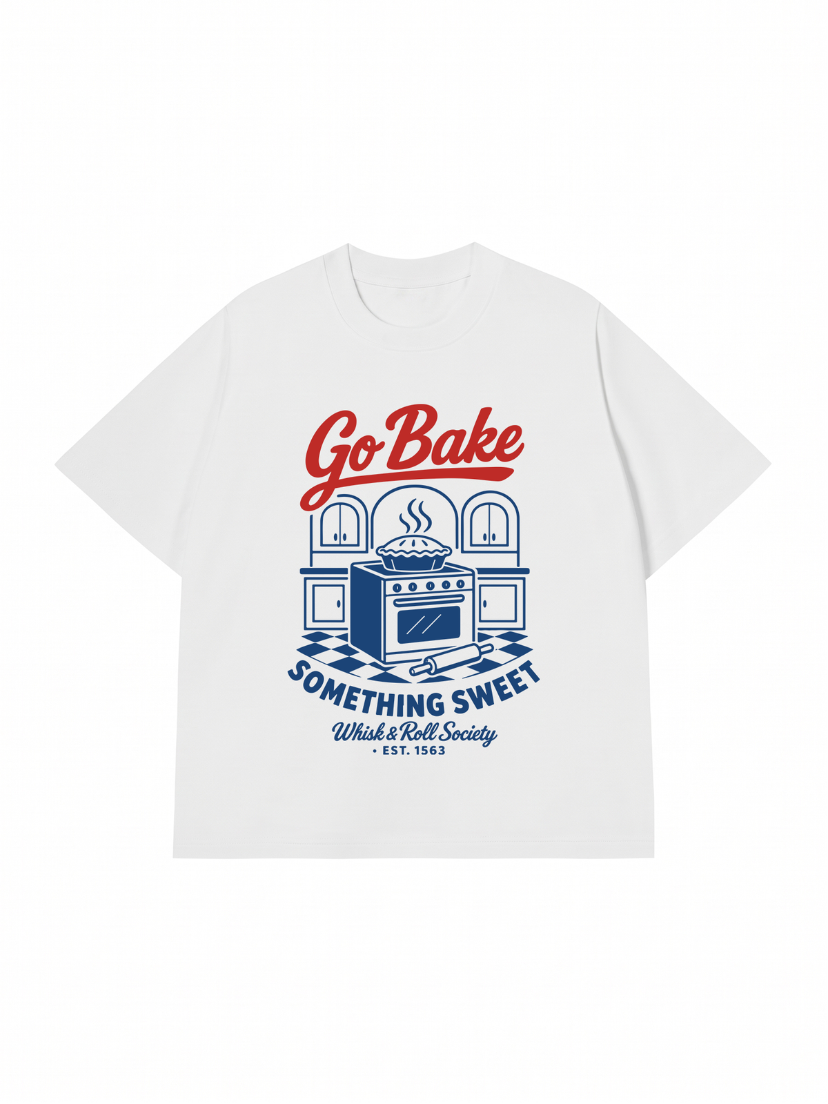 Áo Thun Relaxed Fit Go Bake