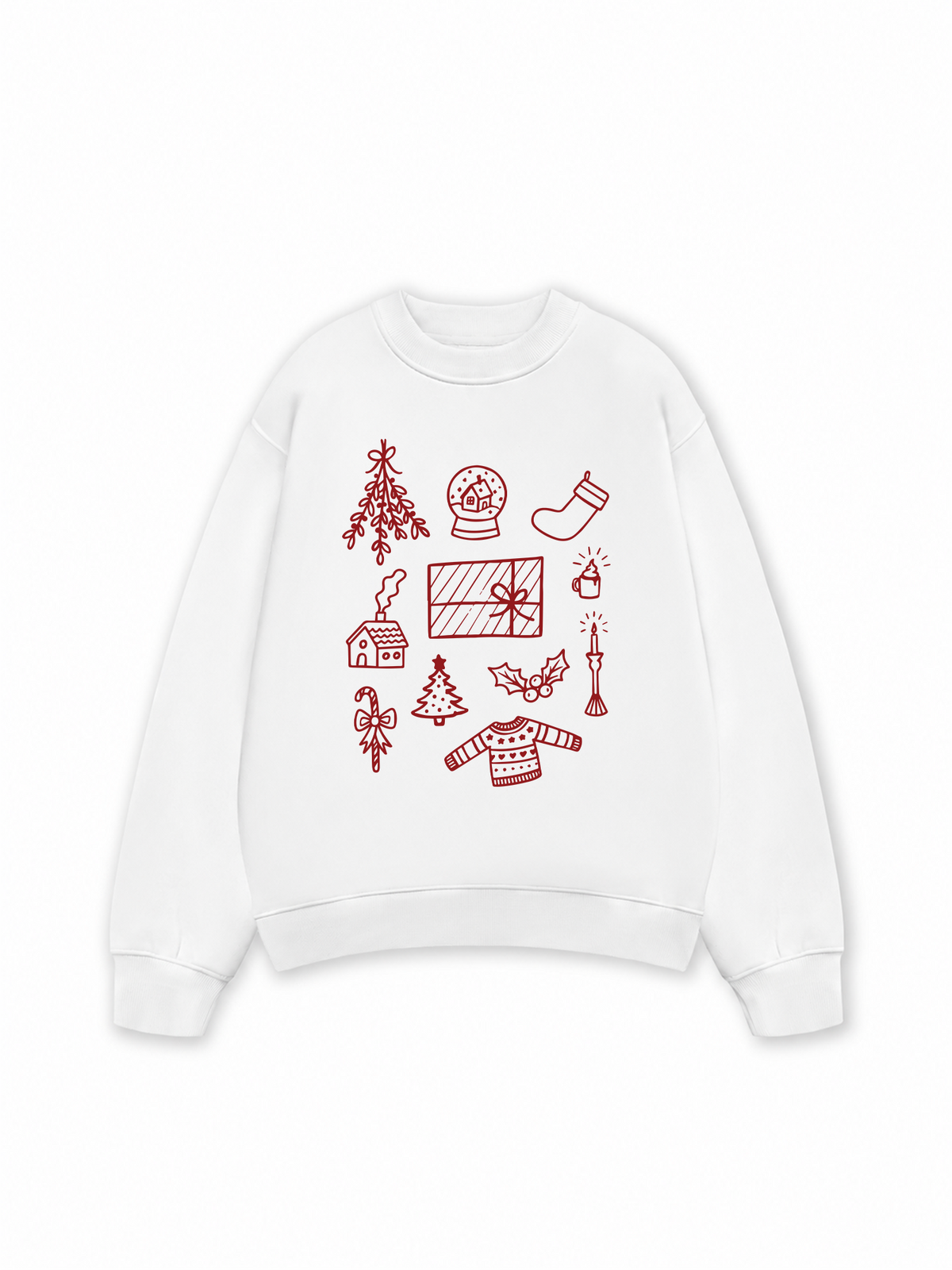 Áo Sweater Nỉ Hai Da Merry Things
