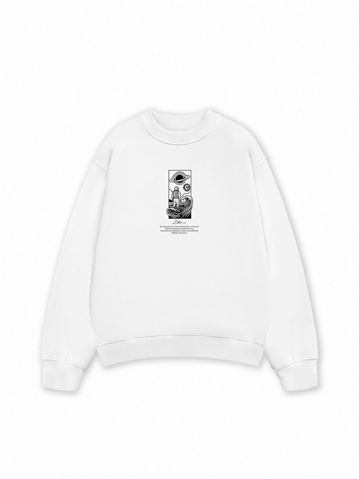 Áo Sweater Nỉ Hai Da Star