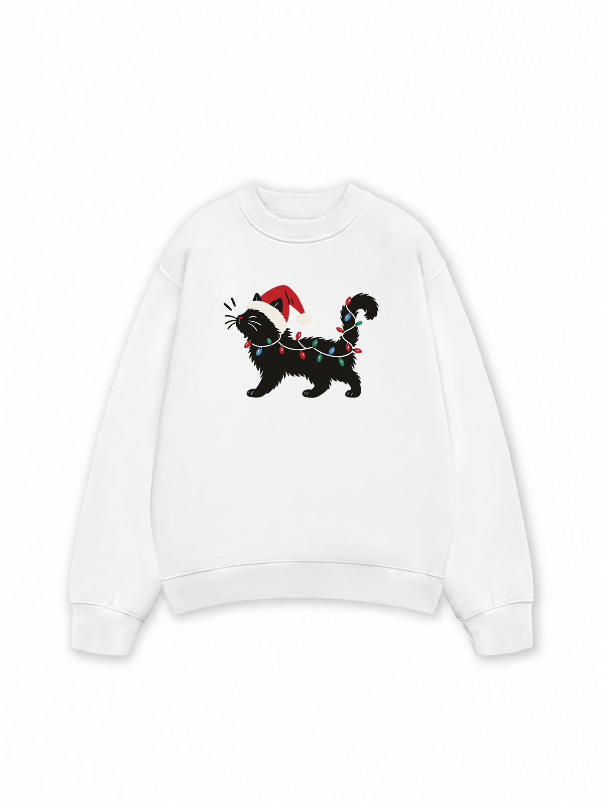 Áo Sweater Nỉ Hai Da Santa Catty