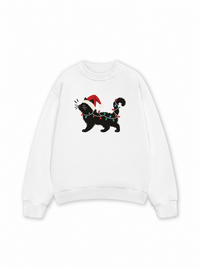 Áo Sweater Nỉ Hai Da Santa Catty
