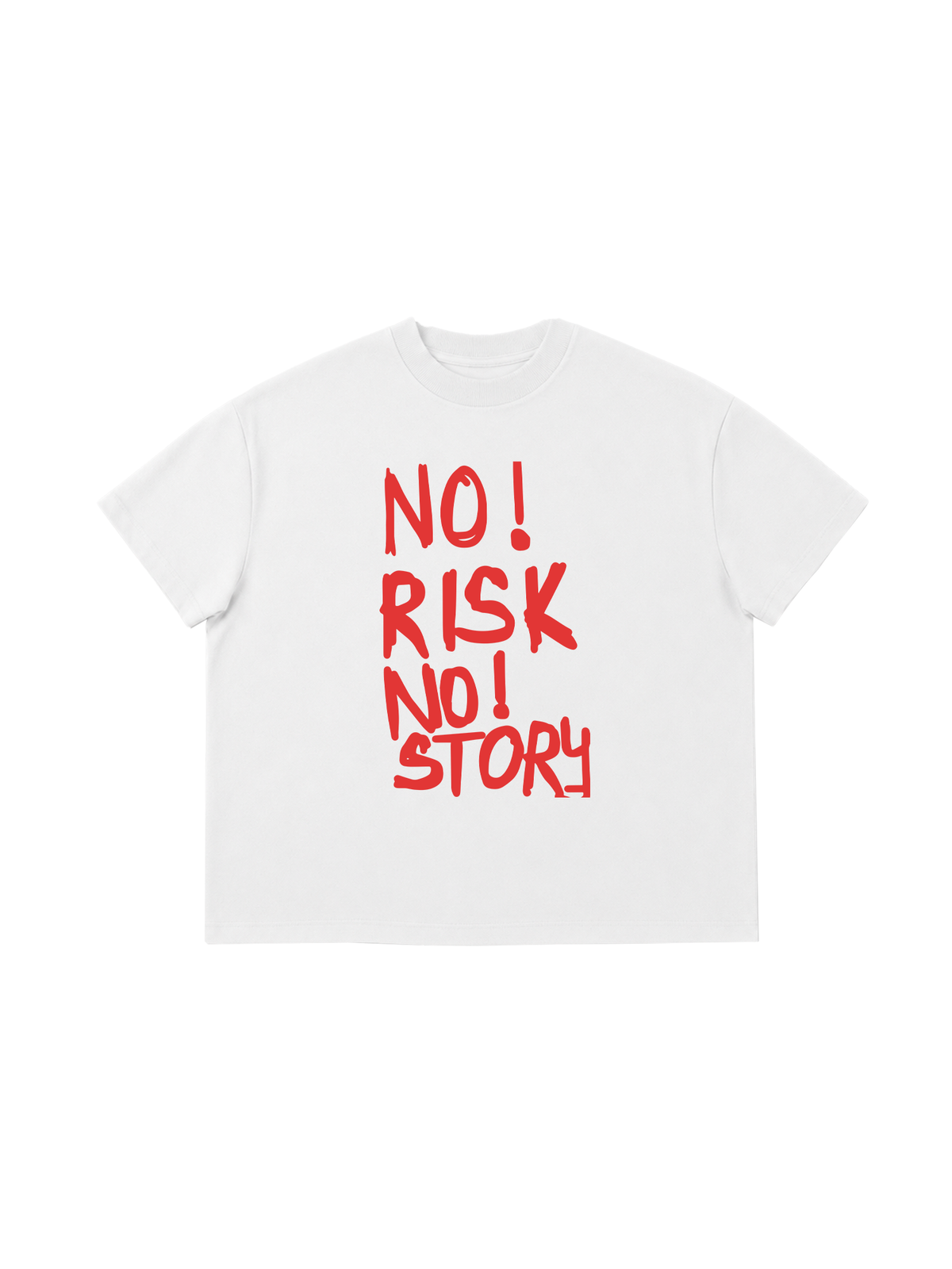Áo Thun Boxy No Risk No Story