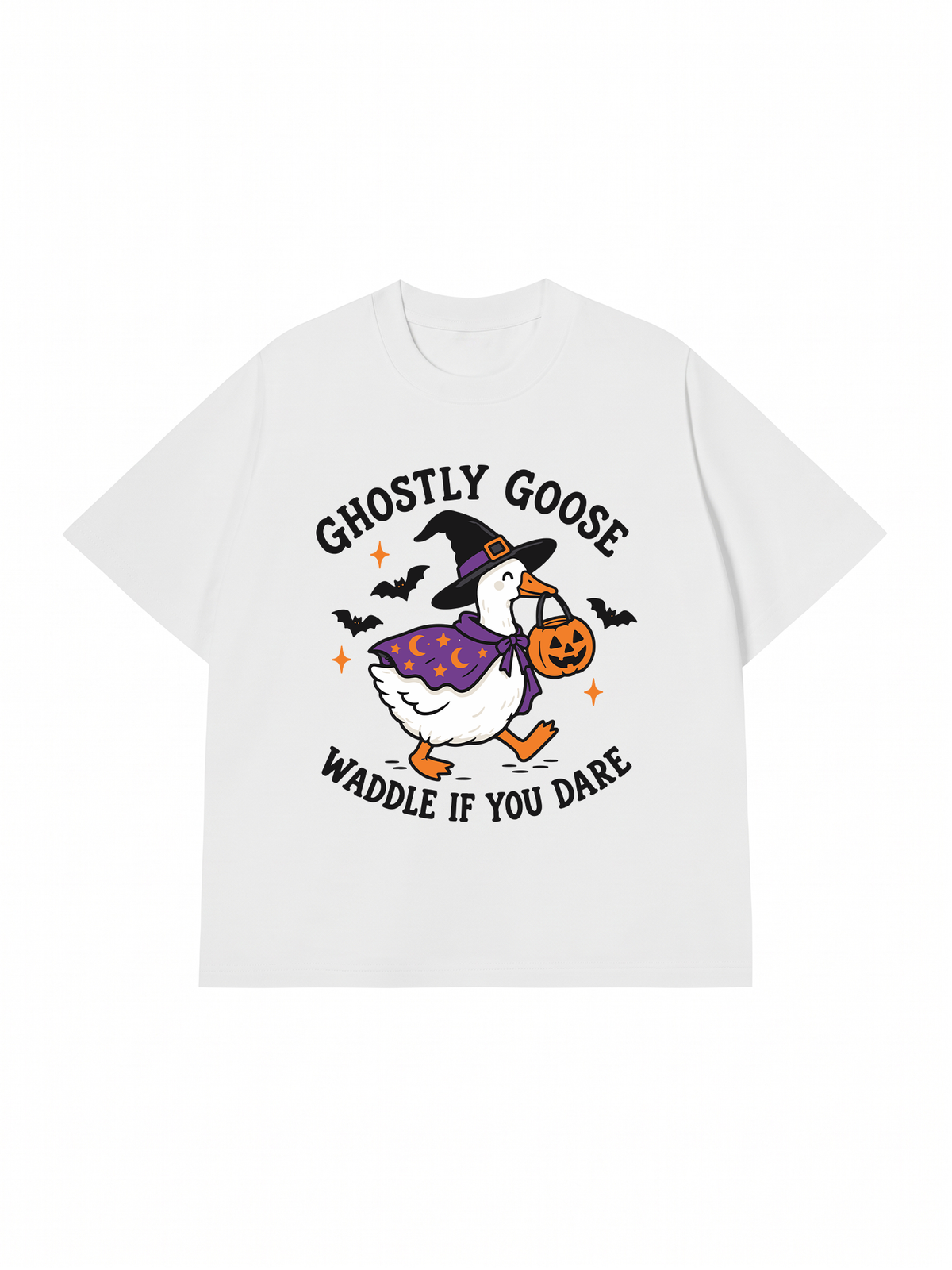 Áo Thun Relaxed Fit Ghostly Goose