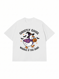 Áo Thun Relaxed Fit Ghostly Goose