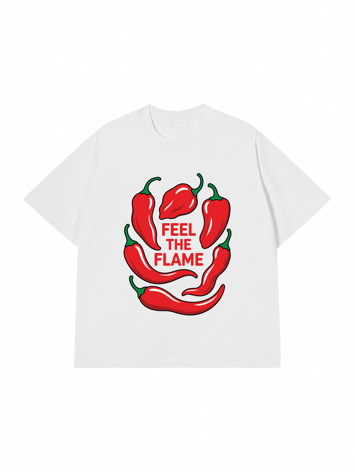 Áo Thun Relaxed Fit Feel The Flame