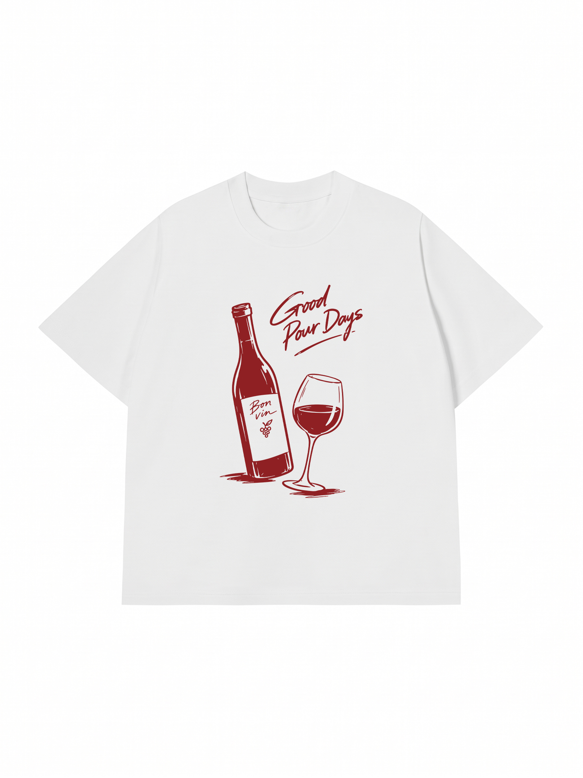 Áo Thun Relaxed Fit Good Pour Day