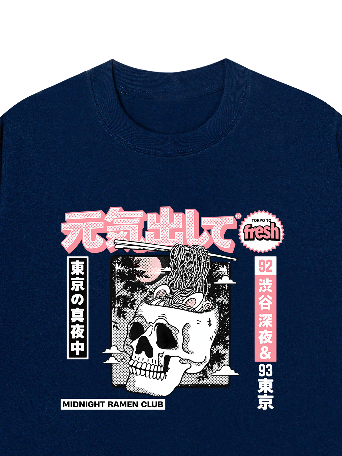 Áo Thun Relaxed Fit Midnight Ramen Club