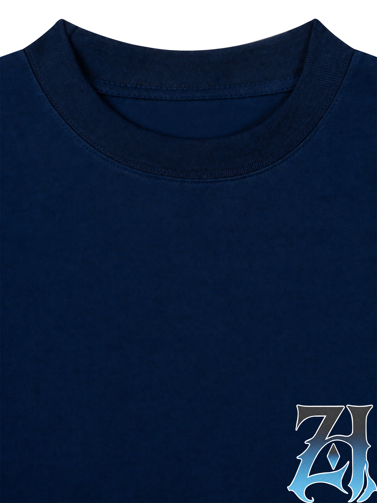 Áo Thun Boxy Hidden Meaning Zillion Black Blue Bandana