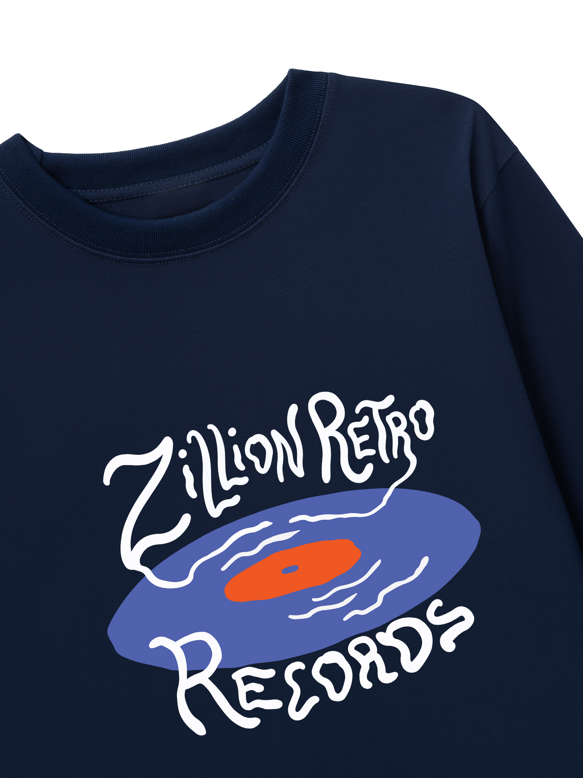 Áo Thun Dài Tay Zillion Retro Records