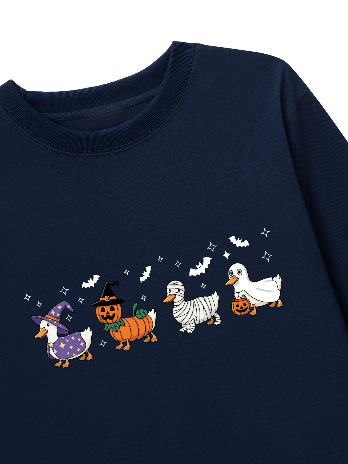 Áo Thun Dài Tay Spooky Ducks