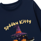 Áo Thun Dài Tay Spooky Kitty