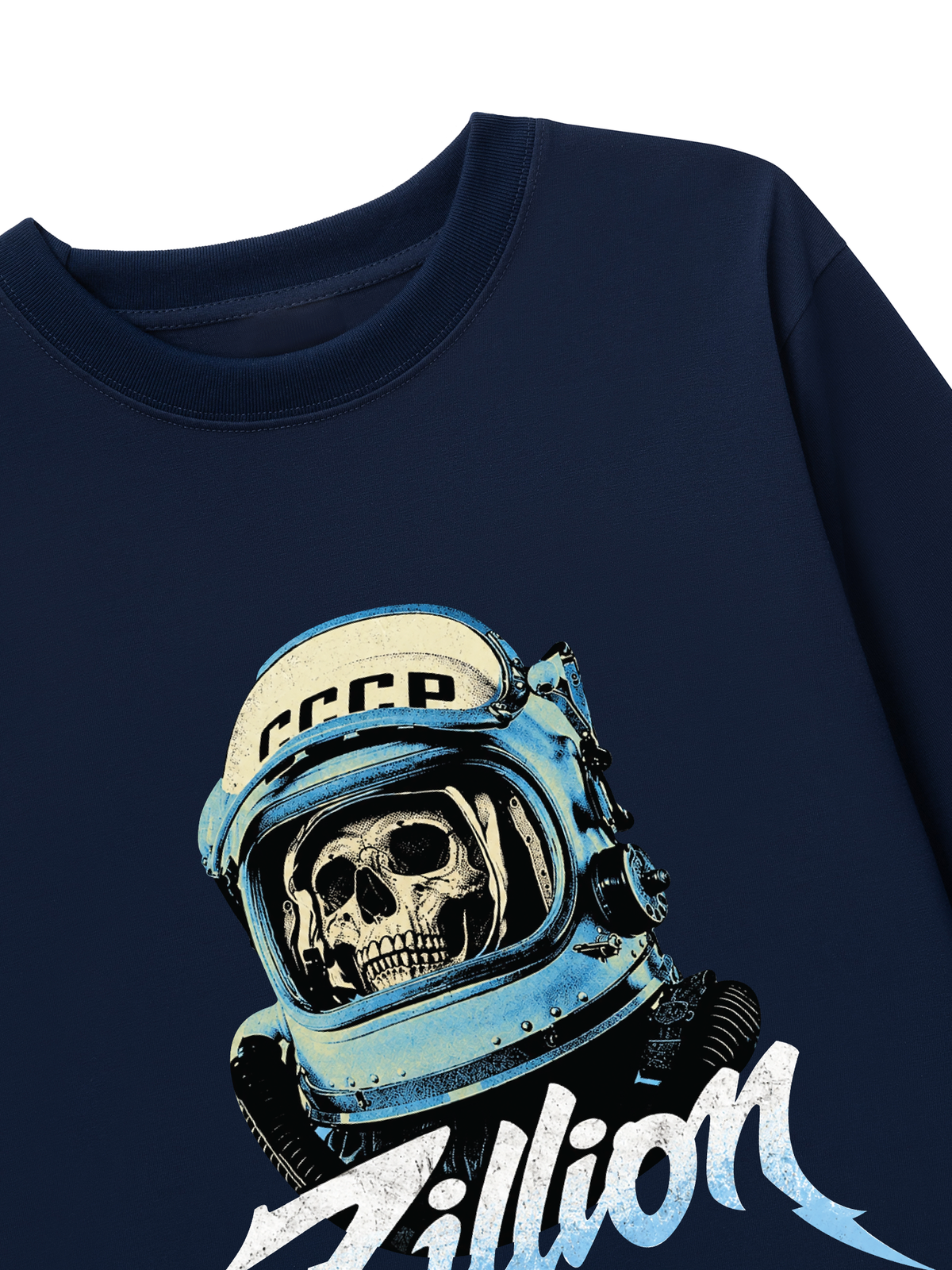 Áo Thun Dài Tay Skull Cosmonaut