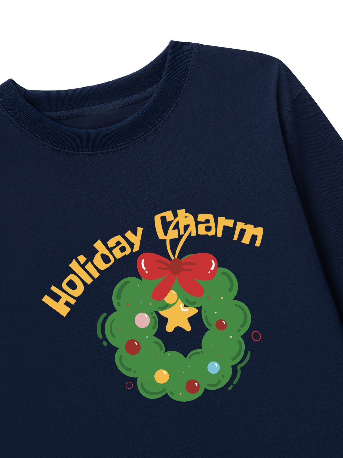 Áo Thun Dài Tay Holiday Charm