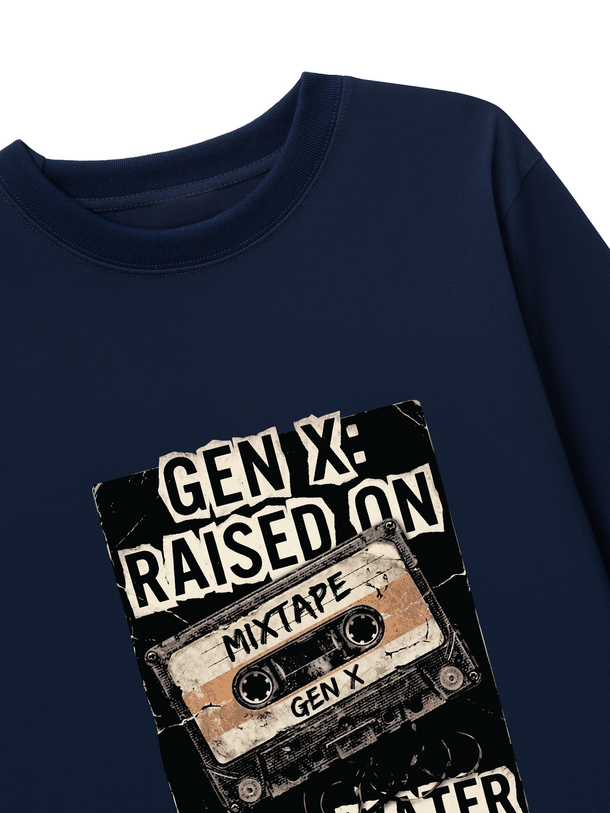 Áo Thun Dài Tay Gen X Raised On
