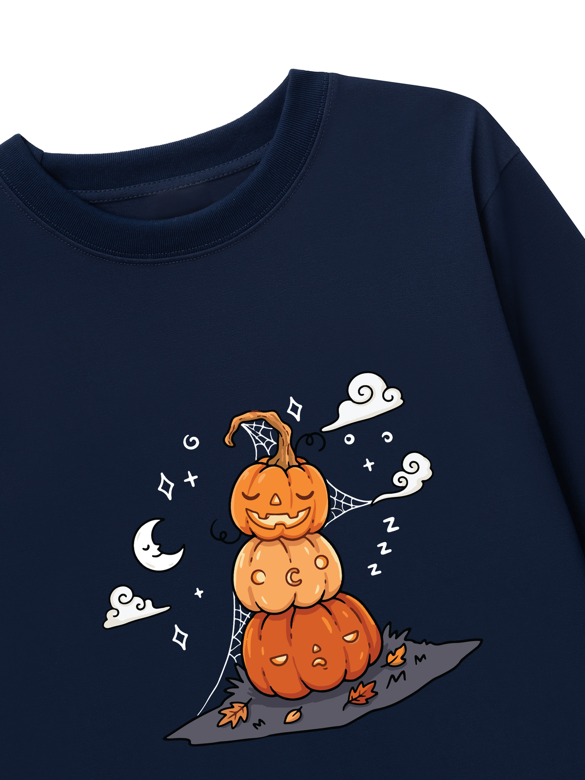 Áo Thun Dài Tay Sleepy Pumpkins