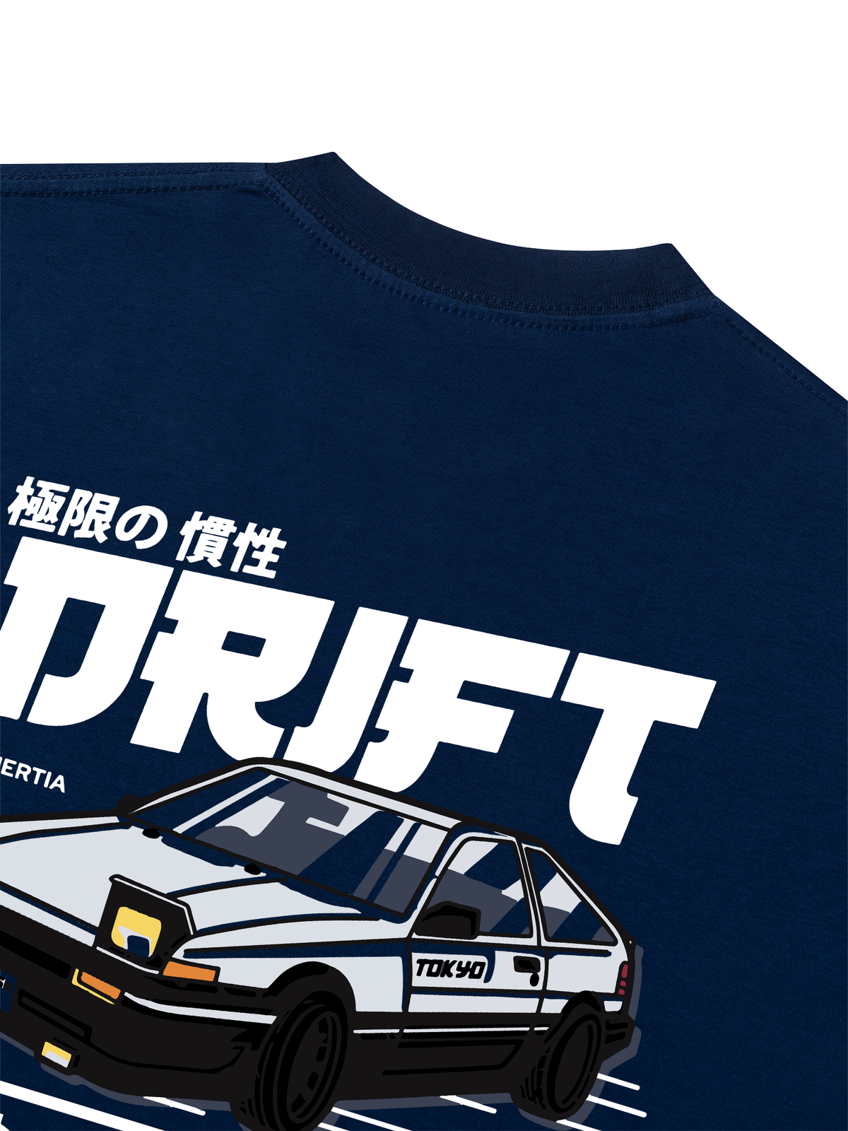 Áo Thun Boxy Car Drift