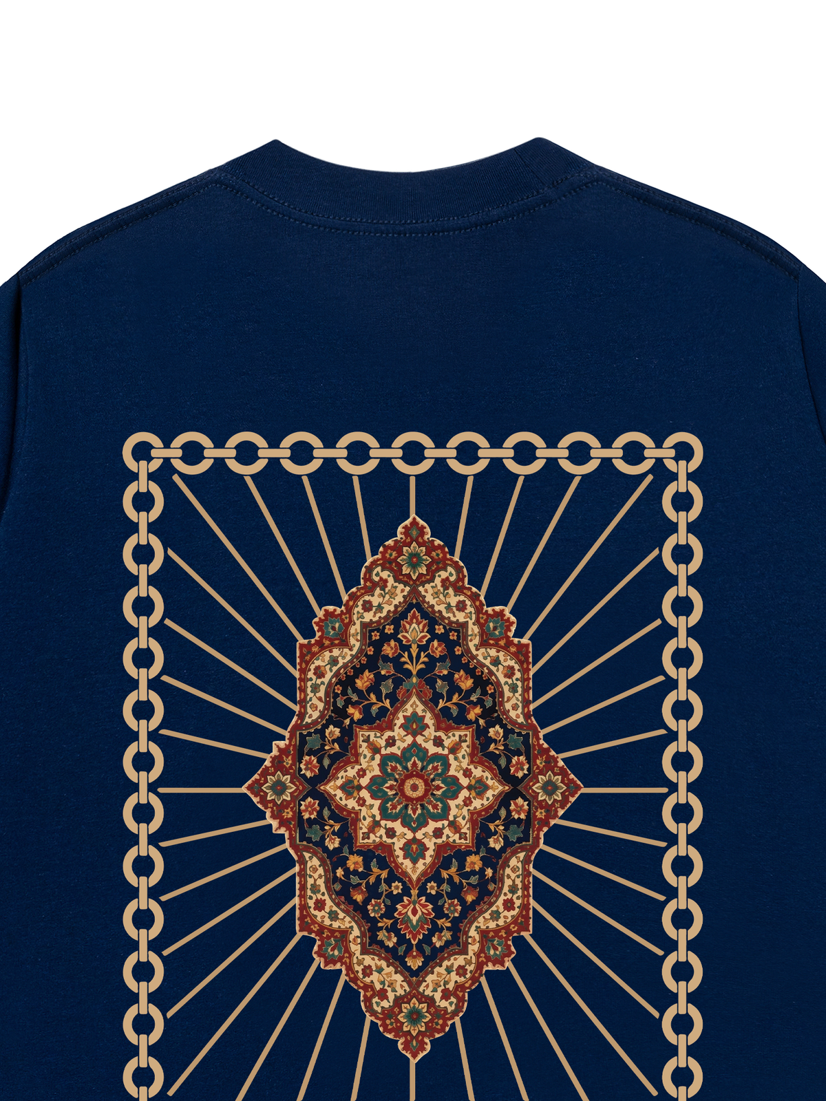Áo Thun Relaxed Fit Persian Pattern