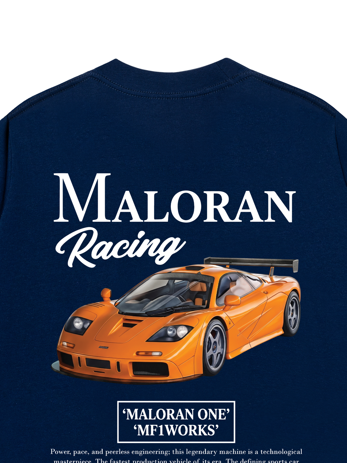 Áo Thun Relaxed Fit Car Maloran Racing