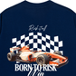 Áo Thun Relaxed Fit Car Born To Risk Win