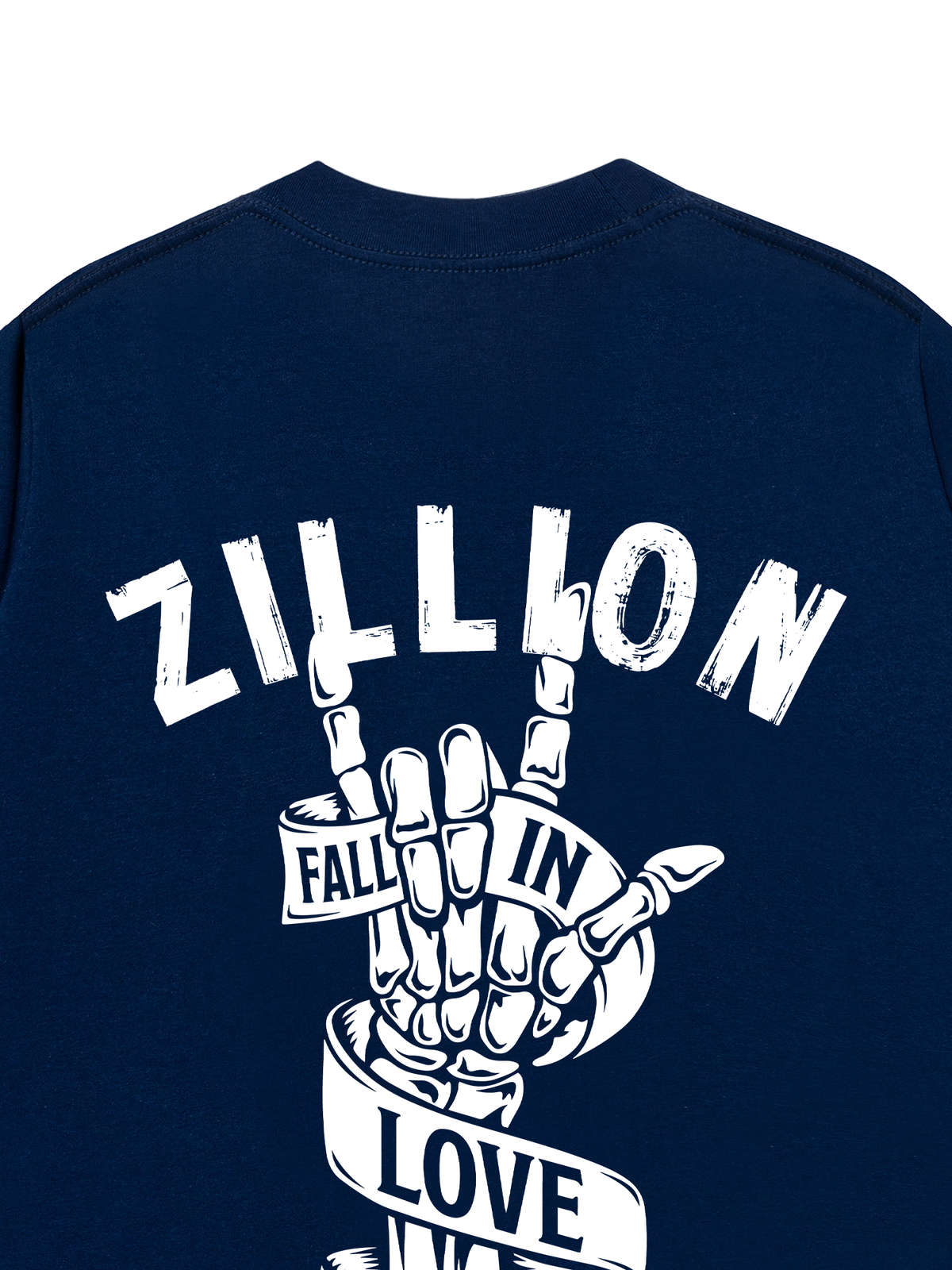 Áo Thun Relaxed Fit Skull Fall In Love
