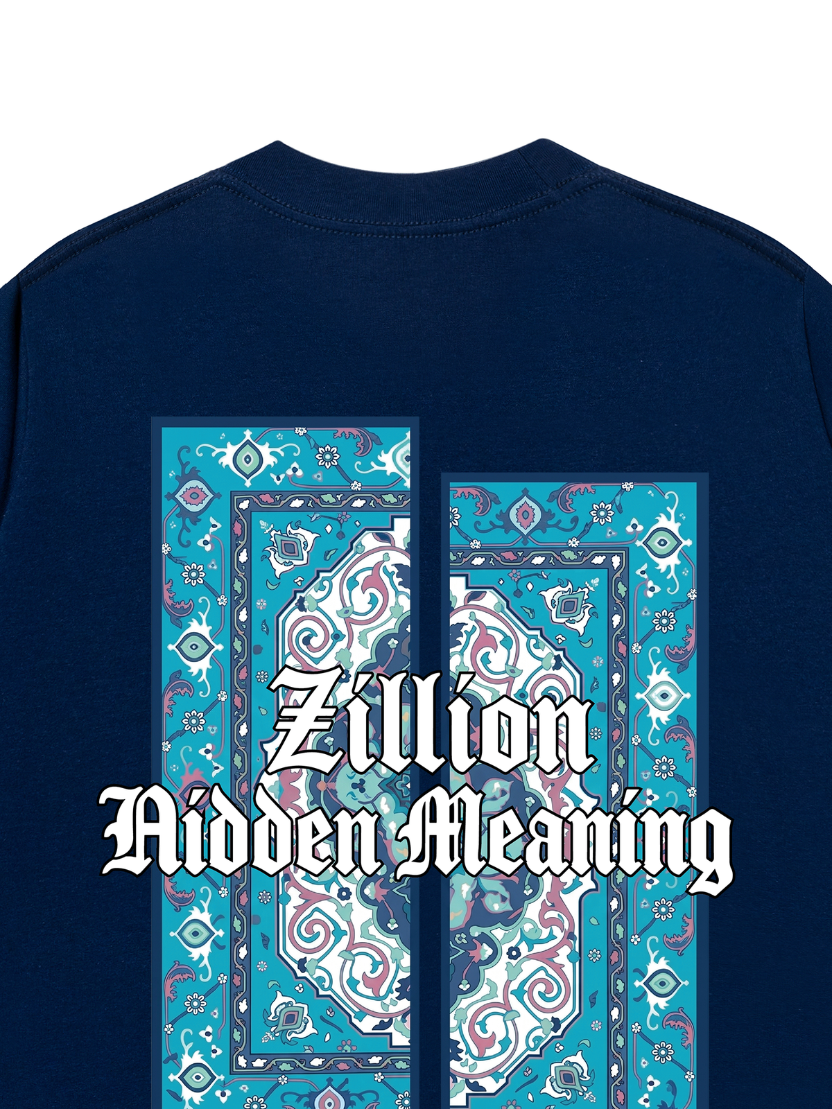Áo Thun Relaxed Fit Zillion Blue Rug