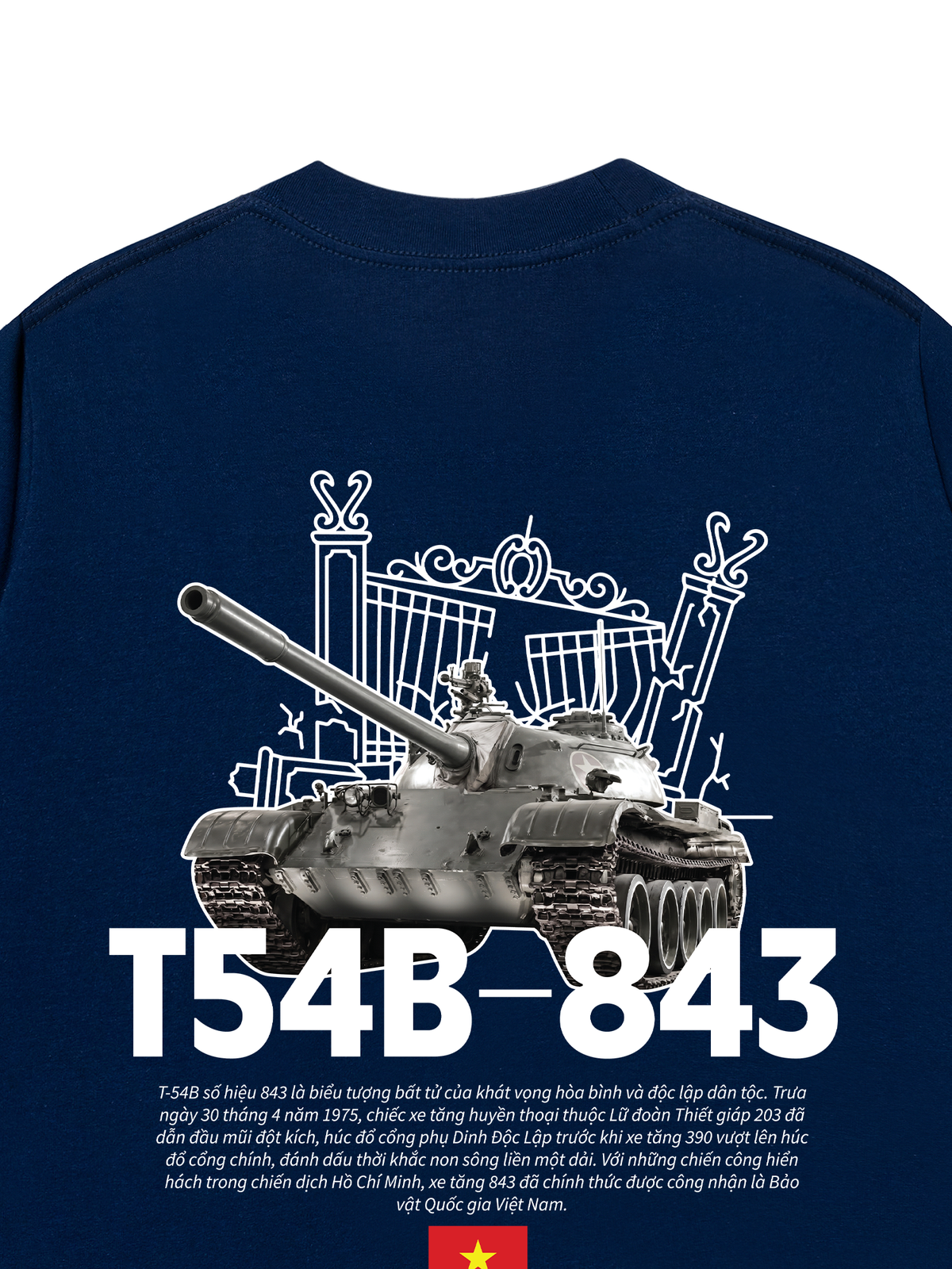 Áo Thun Relaxed Fit Việt Nam T54B-843