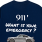 Áo Thun Relaxed Fit Car What Is Your Emergency
