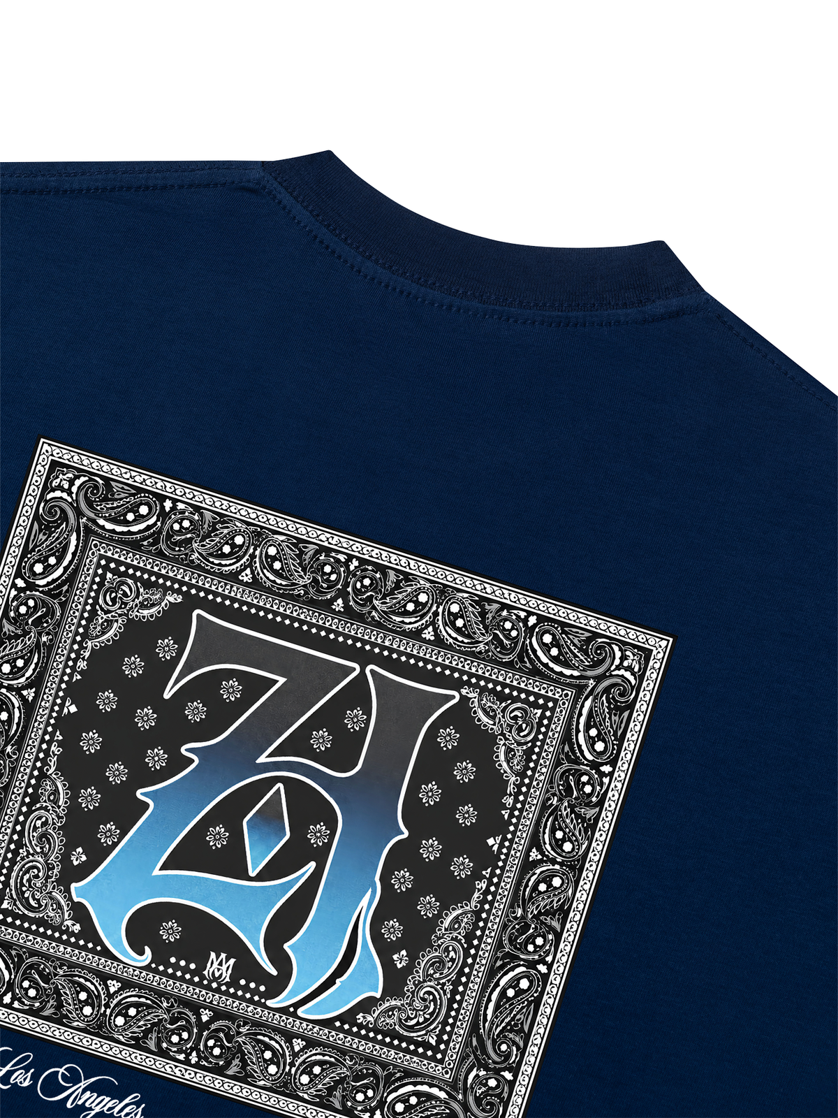 Áo Thun Boxy Hidden Meaning Zillion Black Blue Bandana