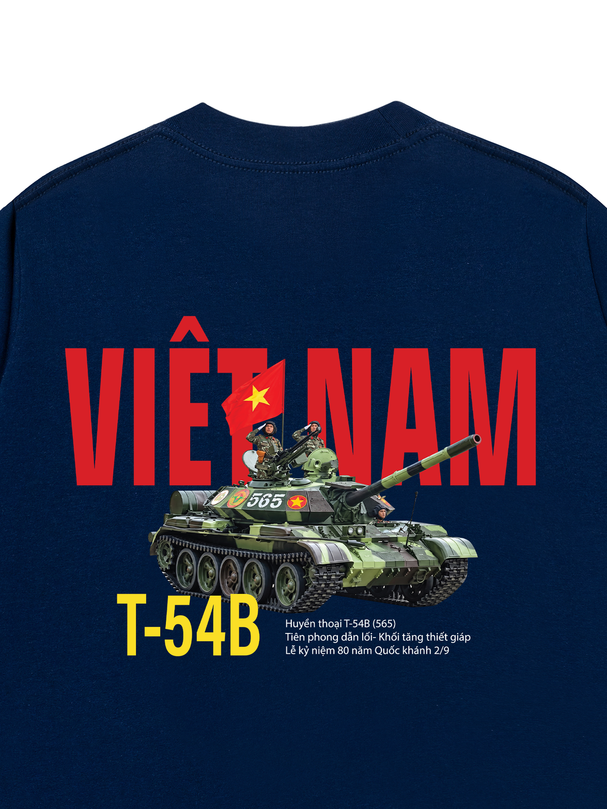 Áo Thun Relaxed Fit Việt Nam T-54B